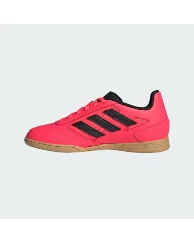 SCARPE CALCIO A 5 ADIDAS SUPER SALA 2 J TURBO IG8754 ROSSO/NERO ROSA