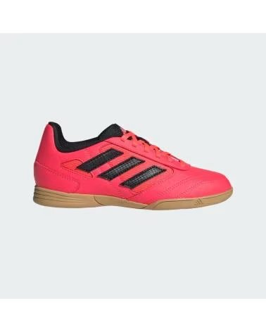 CHAUSSURES DE FUTSAL ADIDAS SUPER SALA 2 J TURBO IG8754 ROUGE/NOIR ROSA