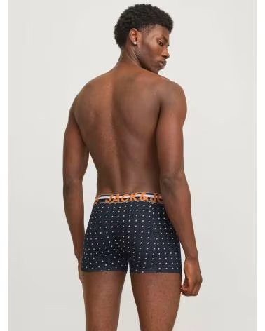 JACK AND JONES Pack De Calzoncillos JackJones 48161470644563 en negro para hombre AZUL