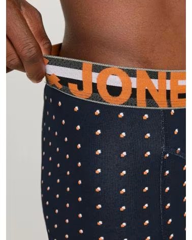 JACK AND JONES Pack De Calzoncillos JackJones 48161470644563 en negro para hombre AZUL