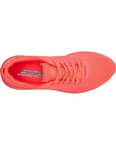 SKECHERS SCARPE DA GINNASTICA BOBS SQUAD MODELLO 117216 ROSA ROSA