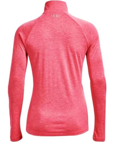 UNDER ARMOUR T-SHIRT DE RUNNING MANCHES LONGUES HALF-ZIP 1320128 ROSE ROSA