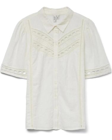 CAMICIA VERO MODA BRIONA 10327078 BIANCA BLANCO