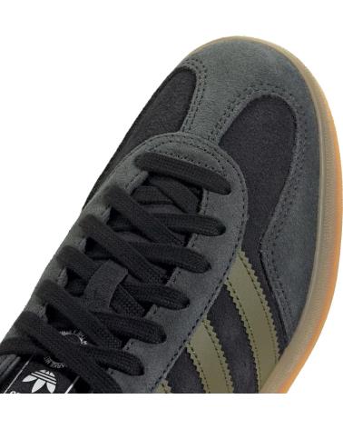 ADIDAS GAZELLE INDOOR JQ8399 CORE FOCUS OLIVE CARBON NERO BLACK