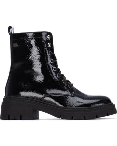 BOTA MILITAR XTI 144296 NEGRA CON SUELA TRACK NEGRO