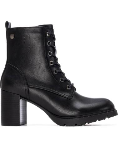BOTIM XTI 144298 PRETO COM SALTO E ATACADORES NEGRO