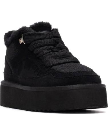 BASKETS URBAINES XTI 144338 NOIRES À PLATEFORME NEGRO