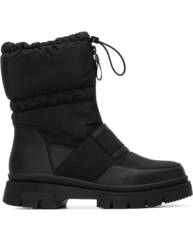 XTI 144448 BLACK PADDED ANKLE BOOTS NEGRO