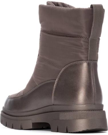 XTI 144449 BRONZE BOOT WITH FRONT ZIP CLOSURE AND TRACK SOLE BRONCE