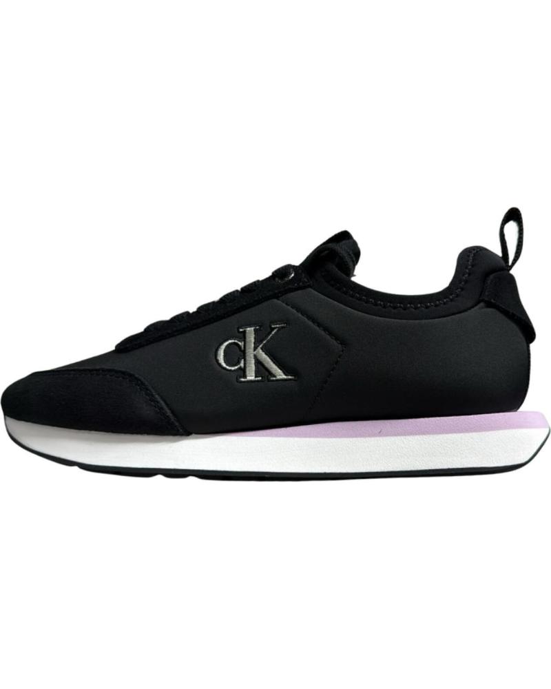 SAPATILHAS CALVIN KLEIN YW02008 PRETAS NEGRO
