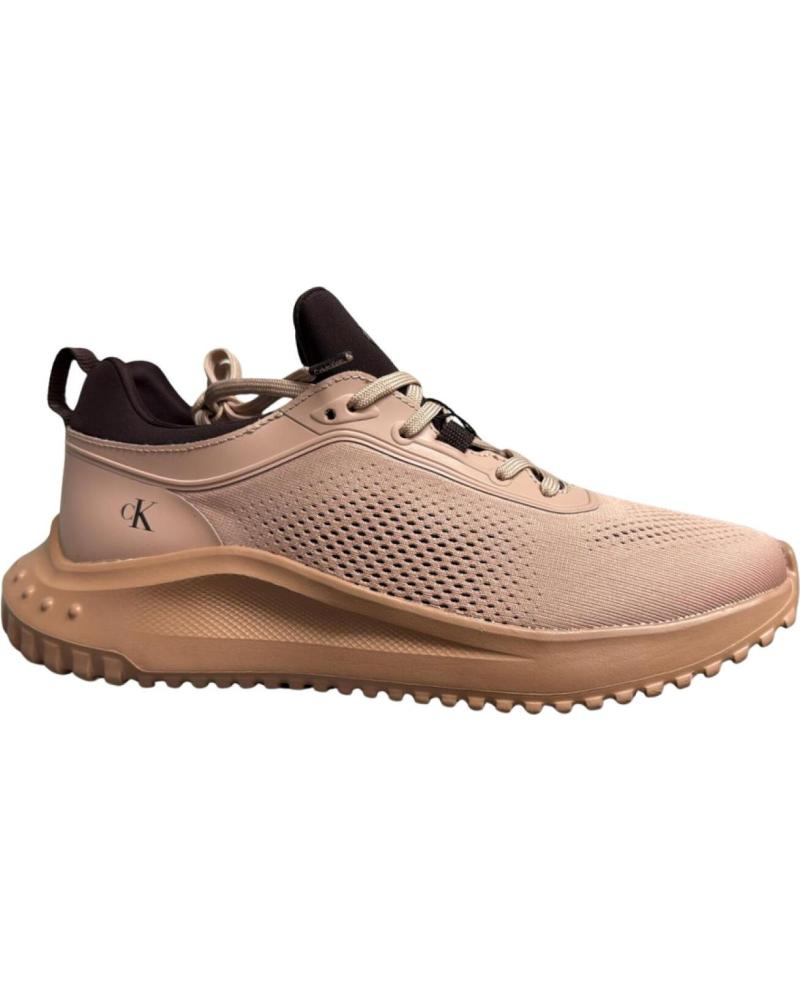 CALVIN KLEIN EVA RUNNER SOCK MIX MG YW01993 NUDE SNEAKERS NUDE