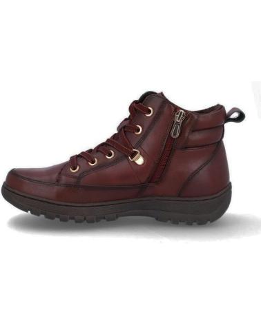 STIVALETTI CORONEL TAPIOCCA T712 BORDEAUX ROSSO ROJO
