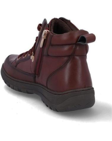 STIVALETTI CORONEL TAPIOCCA T712 BORDEAUX ROSSO ROJO