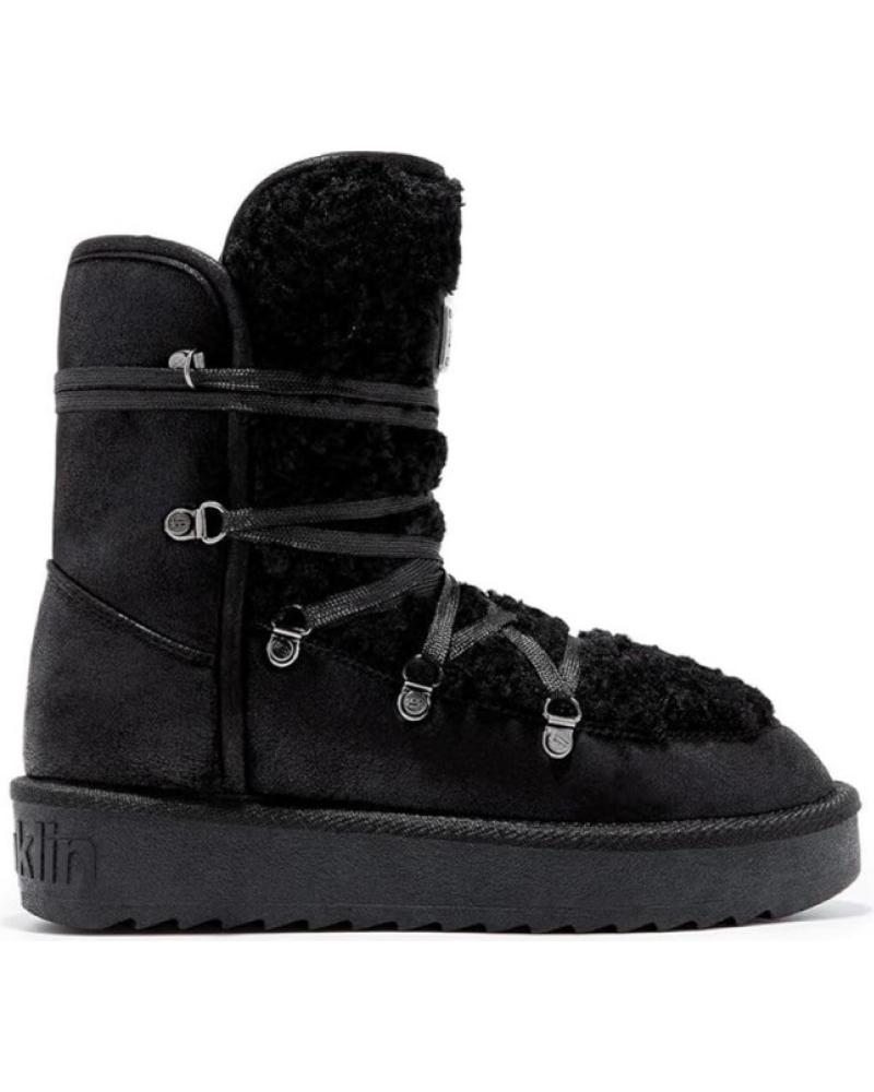 D. FRANKLIN BOTINES PLANOS MUJER D FRANKLIN DFSH370004 NEGRO