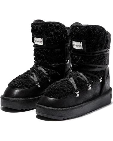 D. FRANKLIN BOTINES PLANOS MUJER D FRANKLIN DFSH370004 NEGRO