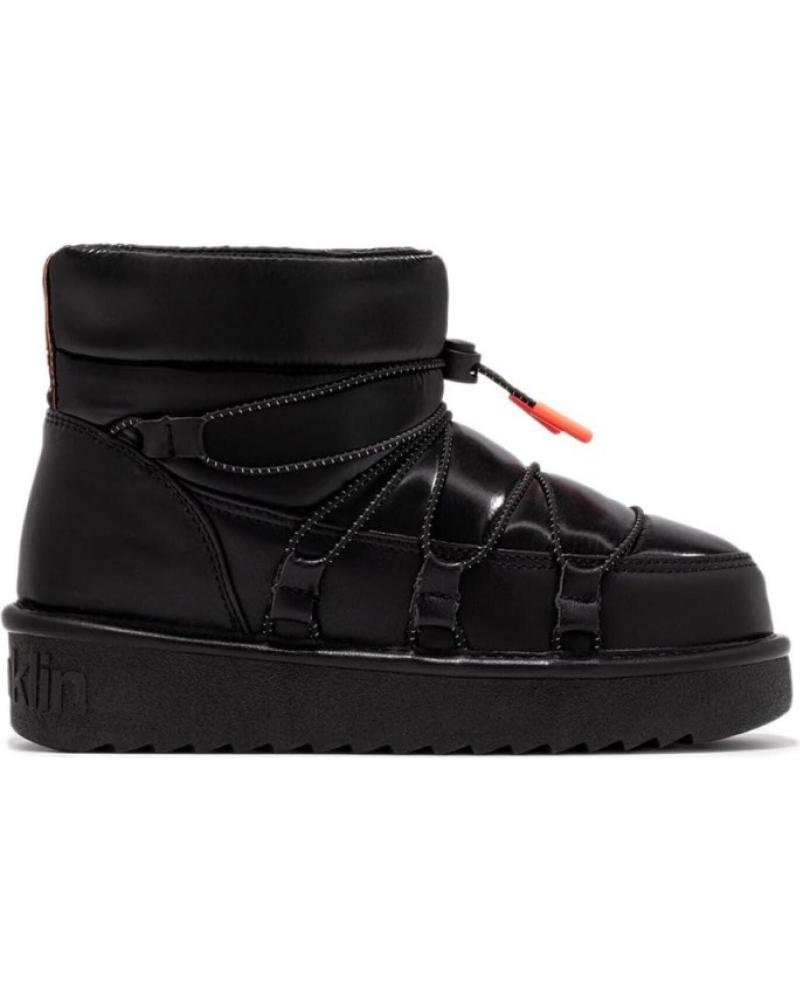 D. FRANKLIN BOTINES PLANOS MUJER D FRANKLIN DFSH370020 NEGRO