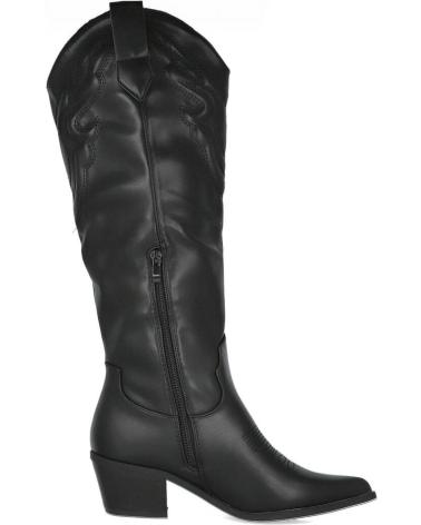 L&R SHOES STIVALI COWBOY 7678A NERO NEGRO