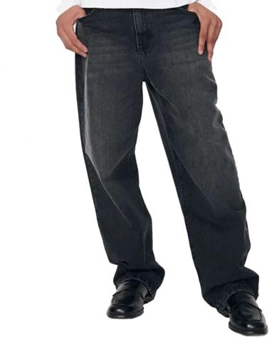 WE ARE NOT FRIENDS CALÇA JEANS SHADOW FADE CINZA NAN