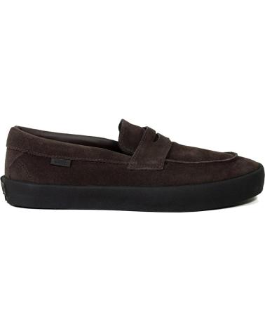 MOCASÍN SKATE LOAFER VANS OFF THE WALL PRO SUEDE MARRÓN-NEGRO NAN