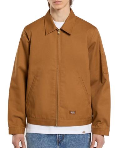 DICKIES M LINED EISENHOWER JACKET REC BROWN DUCK NAN