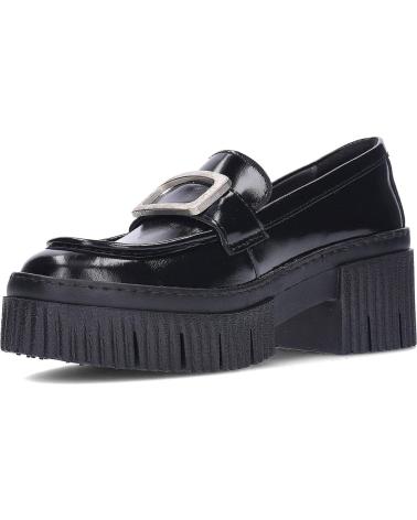 ART MOCASINES YORK 1372 CON PLATAFORMA - NEGRO BLACK