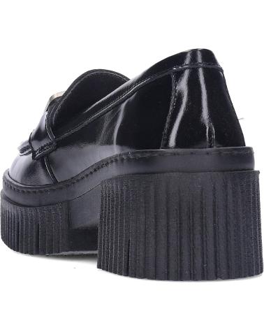 ART MOCASINES YORK 1372 CON PLATAFORMA - NEGRO BLACK