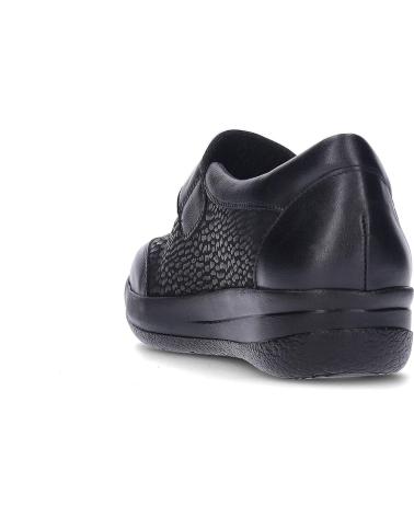 BALLERINE DOCTOR CUTILLAS 50755 NERE CON CHIUSURA AUTOADHERENTE NEGRO