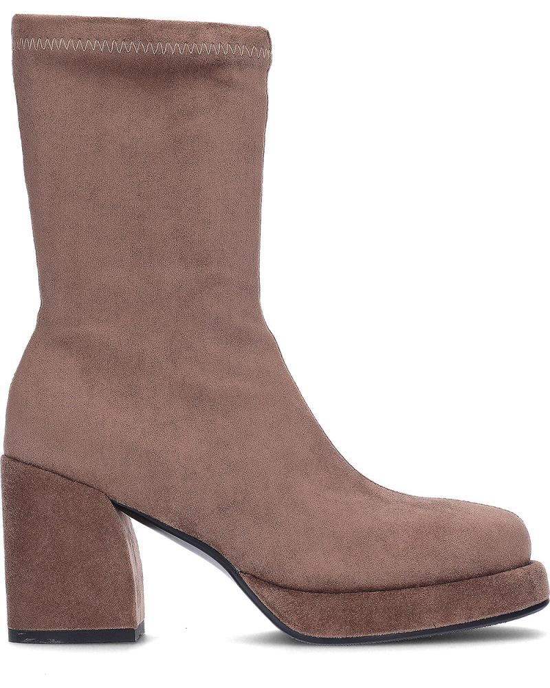 NOA HARMON STIVALI CON TACCO E PLATEAU 9821 LIL JUSTINA TAUPE TAUPE
