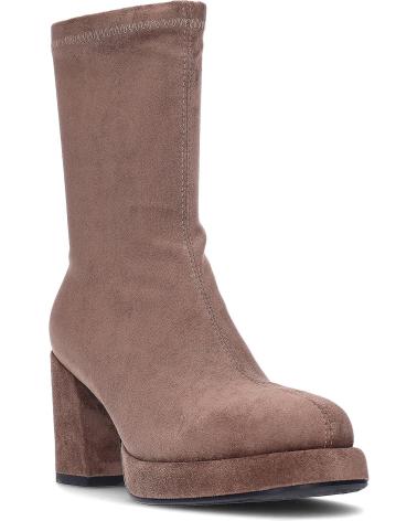 NOA HARMON STIVALI CON TACCO E PLATEAU 9821 LIL JUSTINA TAUPE TAUPE