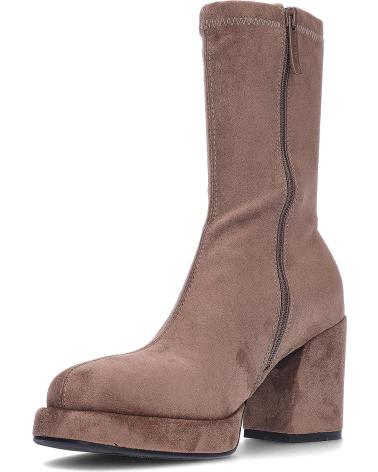 NOA HARMON STIVALI CON TACCO E PLATEAU 9821 LIL JUSTINA TAUPE TAUPE