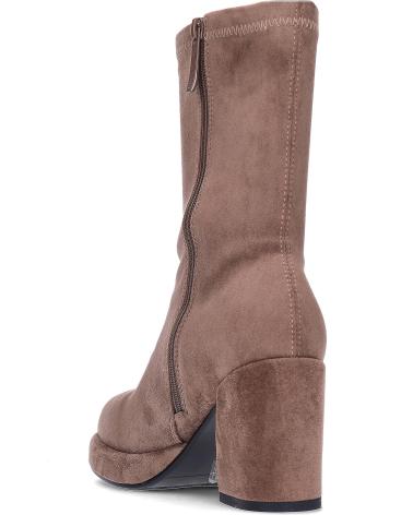 NOA HARMON STIVALI CON TACCO E PLATEAU 9821 LIL JUSTINA TAUPE TAUPE