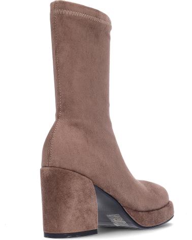 NOA HARMON STIVALI CON TACCO E PLATEAU 9821 LIL JUSTINA TAUPE TAUPE