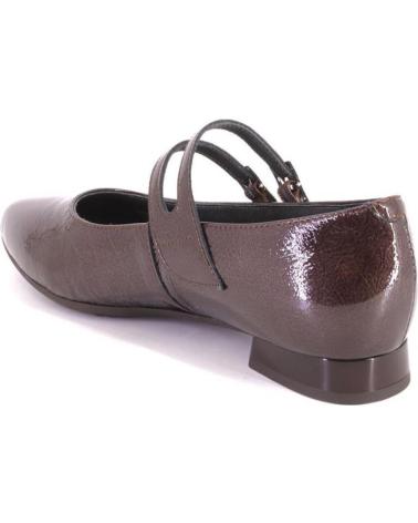 SAPATOS MARY JANES PITILLOS 10840 CASTANHO - ELEGANTES SAPATOS DE TIRA MARRON