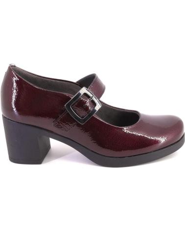 SABRINAS PITILLOS 30100 MARY JANES EM VERNIZ BORDÔ COM SALTO BURDEOS