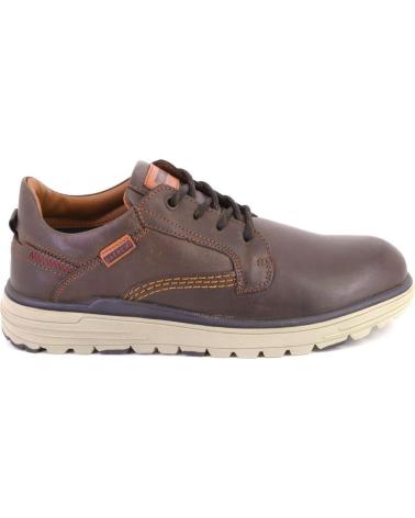 BAERCHI 9350 SCHNÜRSCHUHE CASUAL AUS BRAUNEM LEDER MARRON