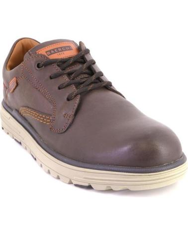 CHAUSSURES CASUAL À LACETS BAERCHI 9350 EN CUIR MARRON MARRON