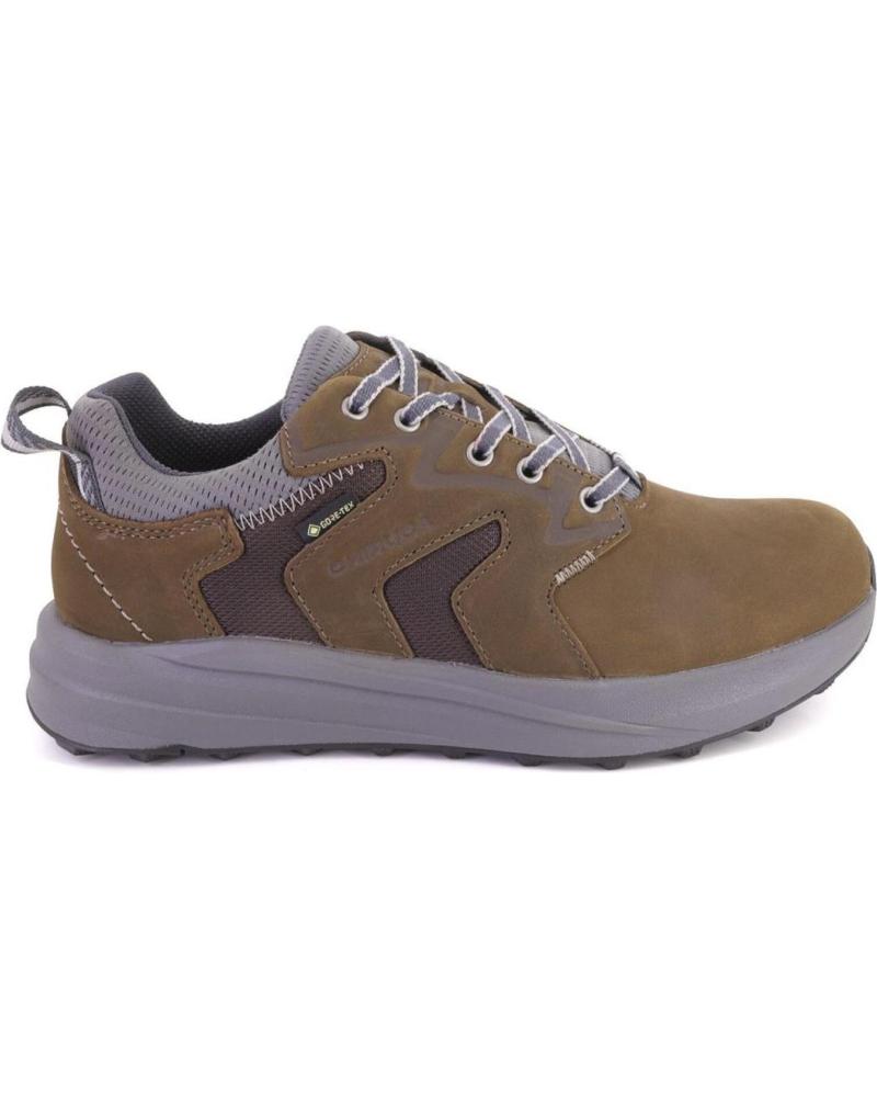 BASKETS CASUAL CHIRUCA SIDNEY EN CUIR COULEUR KAKI KAKI