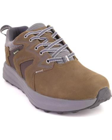 BASKETS CASUAL CHIRUCA SIDNEY EN CUIR COULEUR KAKI KAKI
