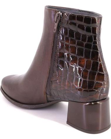 BOTTINES PITILLOS 10824 EN CUIR MARRON MARRON