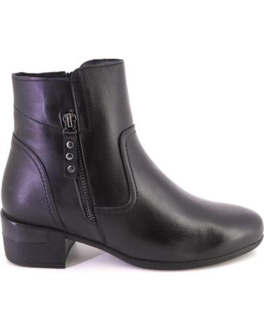 TREINTAS L1312 BOTÍN DE PIEL NEGRO NEGRO