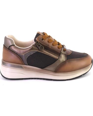 TREINTAS L4472 SAPATILHA CASUAL COURO MARROM CUERO