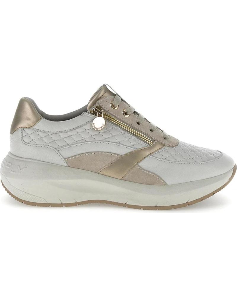 Sneaker für Damen STONEFLY TWINS 2 GOAT LTH-VELOUR 221620 BEIGE BLANCO