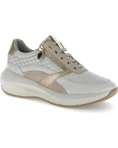 Sneaker für Damen STONEFLY TWINS 2 GOAT LTH-VELOUR 221620 BEIGE BLANCO