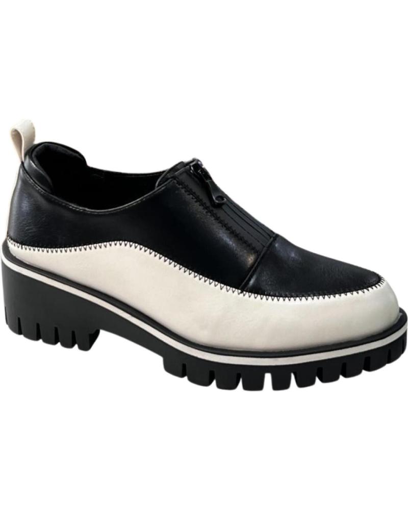 AZAREY ZWEIFARBIGER SCHUH MIT REISSVERSCHLUSS UND PROFILSOHLE VARIOS COLORES