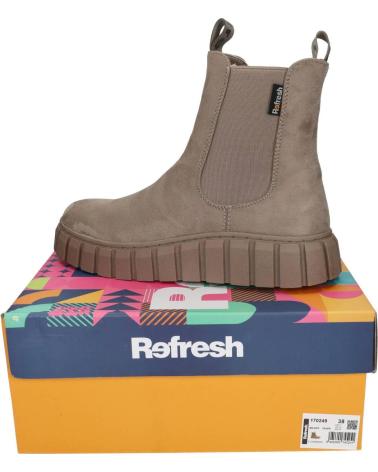 REFRESH 170249 TAUPE ANKLE BOOTS TAUPE