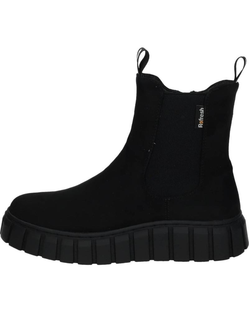 REFRESH 170249 BLACK ANKLE BOOTS NEGRO