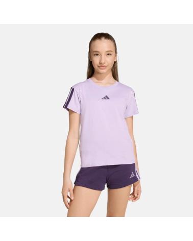 T-SHIRT ADIDAS A MANICHE CORTE LILLA NAN