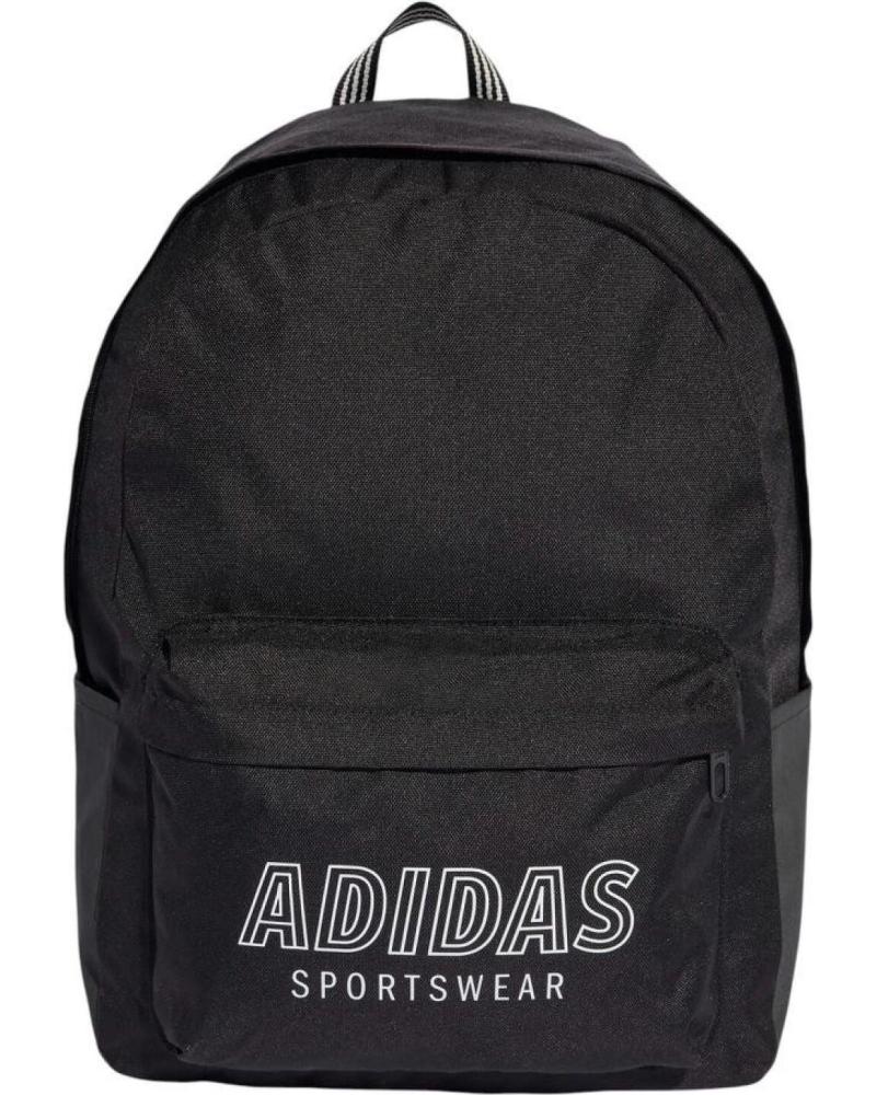 ZAINO SPORTIVO ADIDAS CLASSICO NERO CON LOGO NAN