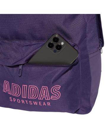 ZAINO SPORTIVO ADIDAS CLASSICO VIOLA CON LOGO NAN