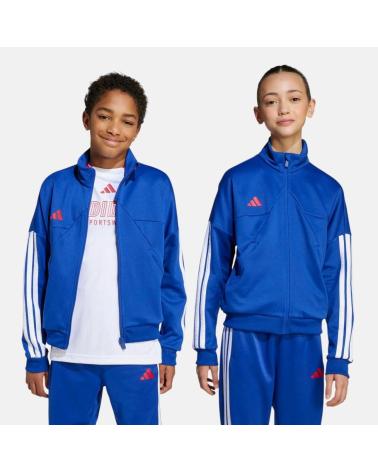 GIACCA SPORTIVA ADIDAS TRACK TOP BLU ROYAL NAN